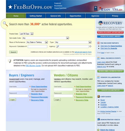 FedBizOpps.gov Site