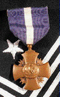 The Navy Cross. Naval History and Heritage Command photo.