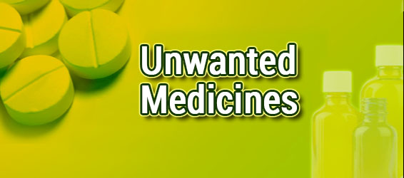 What should you do with unwanted medicines?