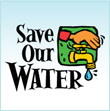 save our water campaign logo