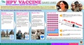Infographic about the HPV vaccine
