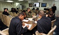 A group of MHS professionals attends a class to expand their patient safety skill set. (U.S. Navy photo by Mass Communications Specialist 1st Class Matthew N. Jackson/Released)