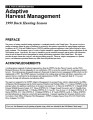 Adaptive harvest management 1999 duck hunting season