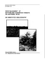 Reestablishment of bottomland hardwood forests on disturbed sites: an annotated bibliography