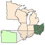 Map of the site location displaying the EPA Region, state, county and latitude/longitude of the site