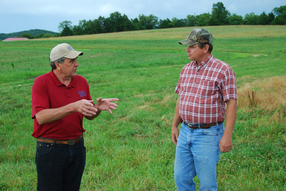 Dave Skaer, Area Resource Soil Scientist) and Jim Hoene