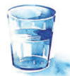 drawing of glass of water