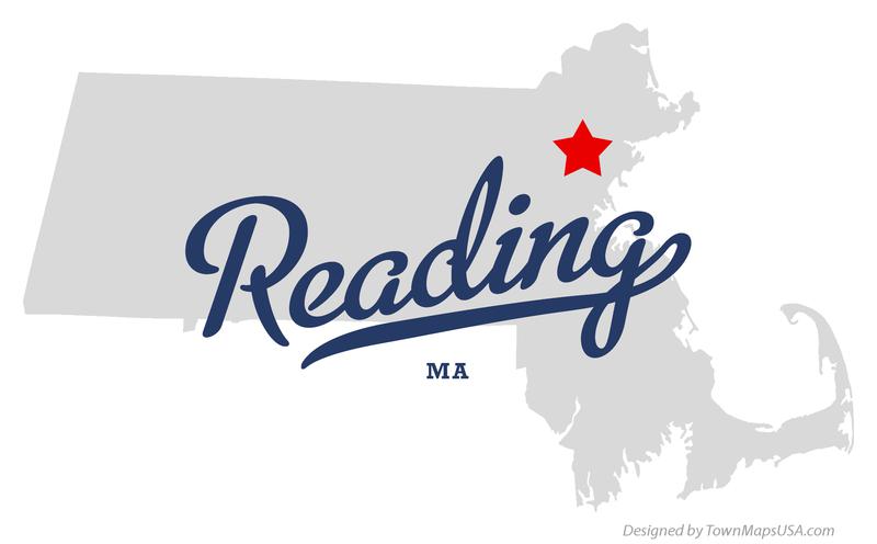 Reading map courtesy townmapsusa.com via creative common license