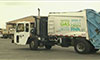 Photo of a refuse hauler