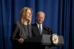 Deputy Secretary Elizabeth Sherwood-Randall speaks at her swearing-in ceremony. | Energy Department Photo.