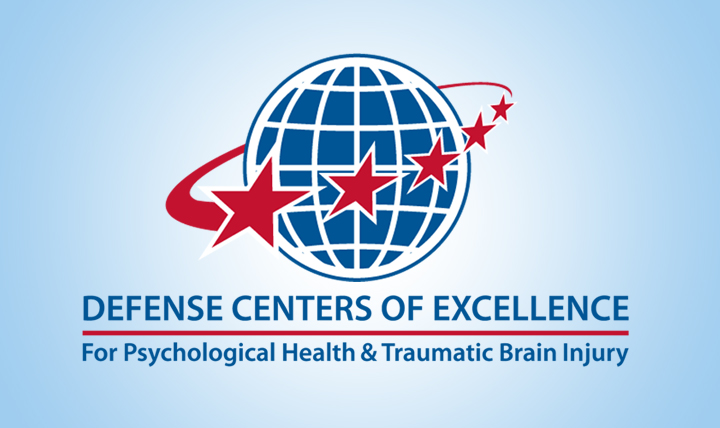 Defense Centers of Excellence for Psychological Health & Traumatic Brain Injury Logo
