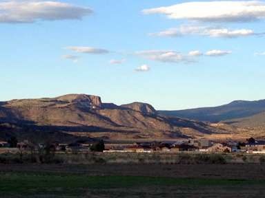 New Mexico near Acoma Pueblo and Grants, NM