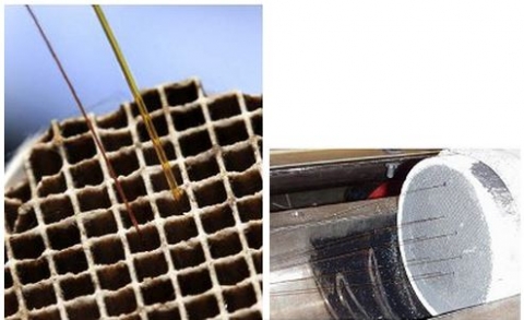 Left: Spatially resolved, capillary-inlet mass spectrometer; Right: Spatially resolved, capillary-inlet mass spectrometer.