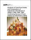 Cover of the Food Intake Analysis document 