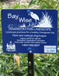 BayScape sign - USFWS.
