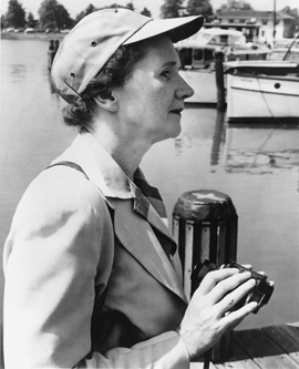 Rachel Carson. Image courtesy of the Rachel Carson Council.