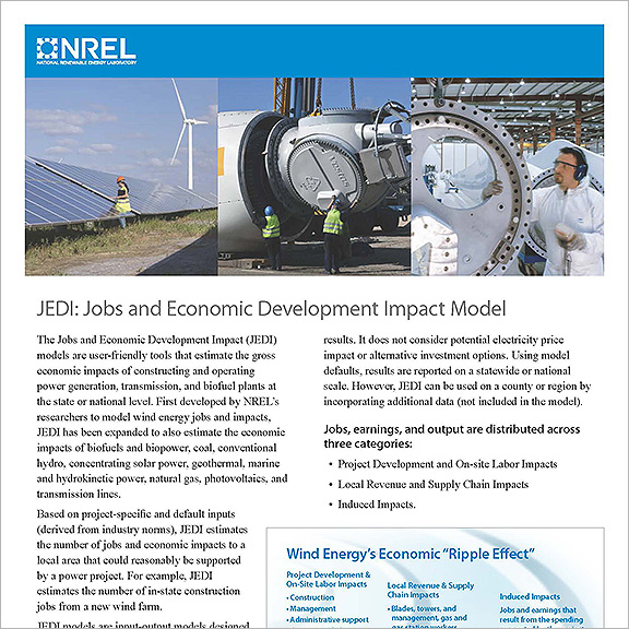 JEDI: Jobs and Economic Development Impact Model thumbnail