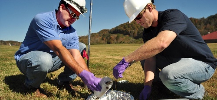 Soil Sampling at Oak Ridge National Lab