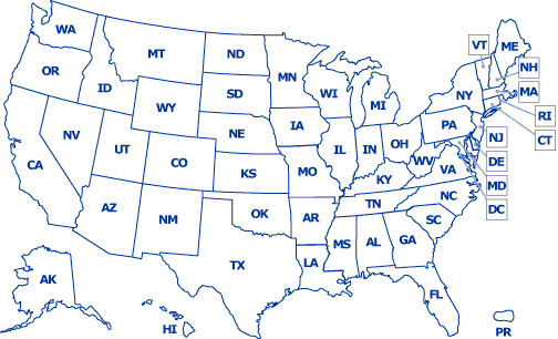 Indoor Air Quality State Map