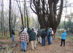 Attendees listen to benefits of forest management plan