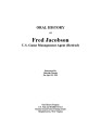 Fred Jacobson oral history transcript