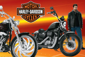 Harley Davidson Postcard