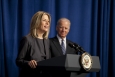 Deputy Secretary Elizabeth Sherwood-Randall speaks at her swearing-in ceremony. | Energy Department Photo.