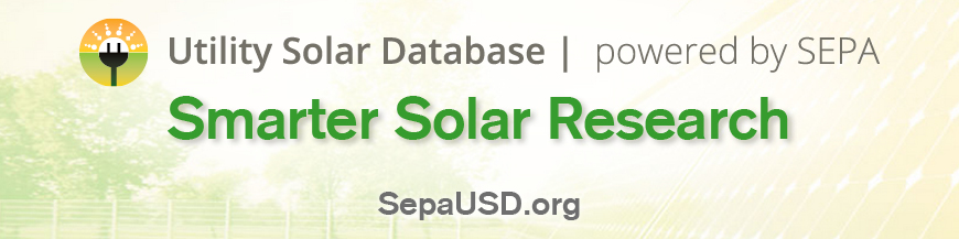 SEPA Utility Solar Database