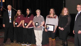 AACT Students Receive National Earth Team Partnership Award at NACD Annual Meeting in Reno