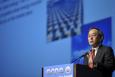 Secretary of Energy Steven Chu speaking at the 2011 ARPA-E Energy Innovation Summit. | Energy Department file photo.