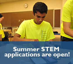 Summer STEM Applications