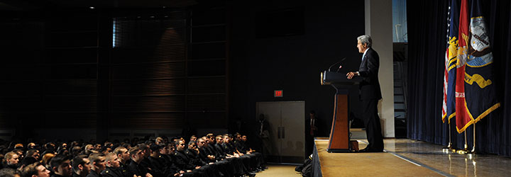 Image for Secretary of State Visits USNA