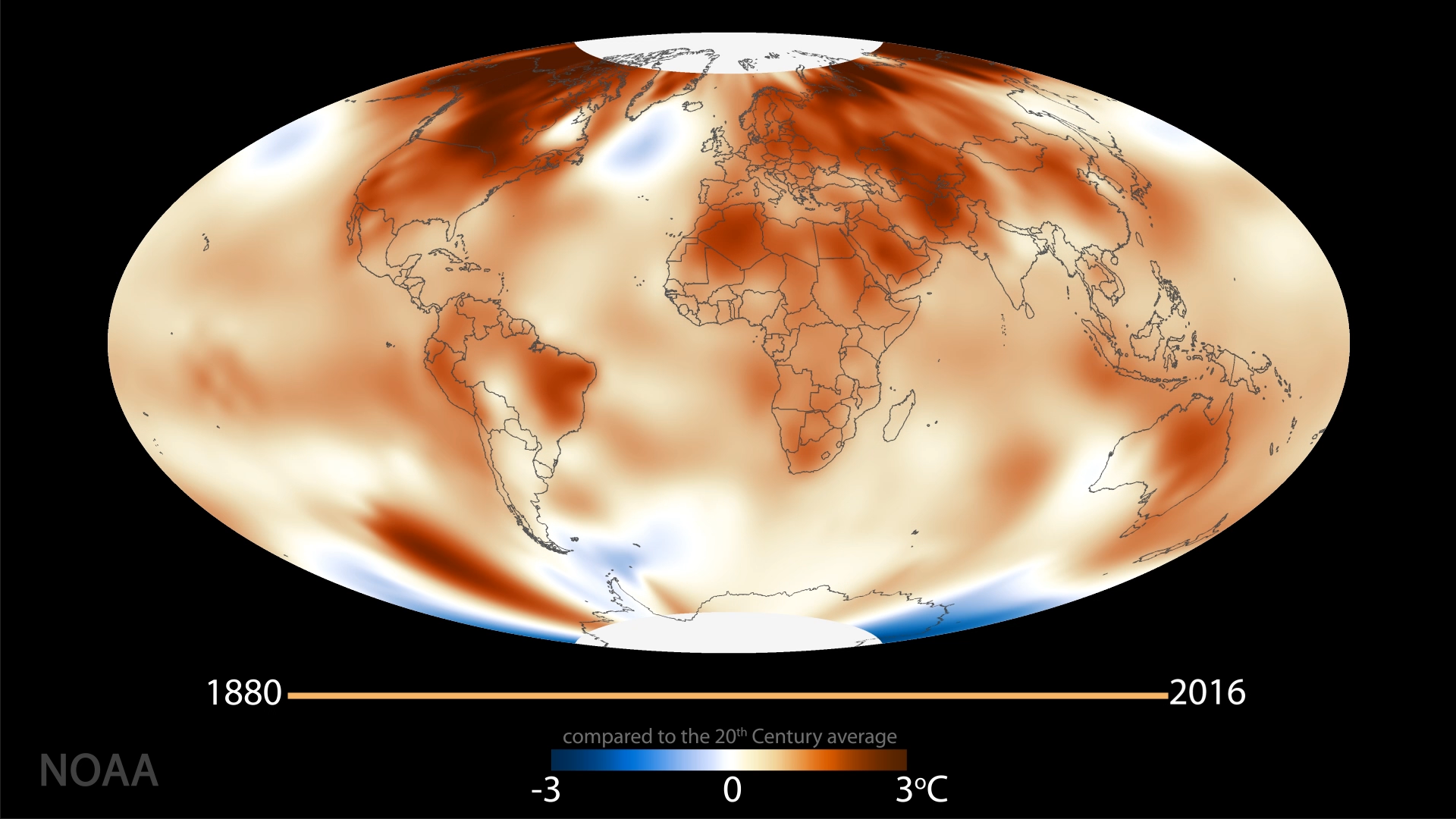 A view of the satellite image of the day