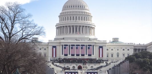 U.S. Capitol during an inauguration (Shutterstock)