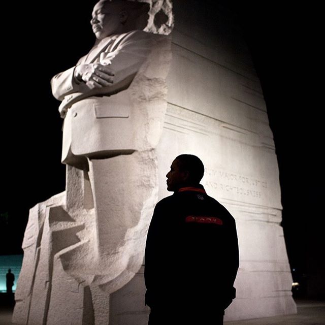 "Dr. King and those who marched with him proved that people who love their country can change it. As Americans, we all owe them a great deal." â€”President Obama on Martin Luther King Day.