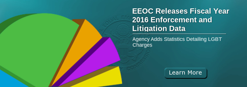 EEOC Releases Fiscal Year 2016 Enforcement and Litigation Data