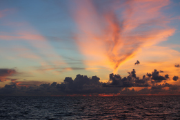 Matt took amazing sunset photos. NOAA FIsheries