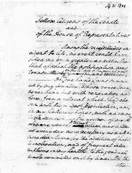 George Washington, April 30, 1789, 1st Inaugural Address