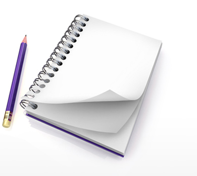 Image of a Notepad with Pen