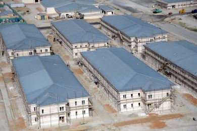 Kabul is home to a new headquarters for the Ministry of the Interior. The compound will house a state of the art National Police Command Center. MoI oversees the Afghan National Police force.