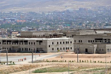 Marshal Fahim National Defense University is a three-phase, $227-million project on the outskirts of Kabul. Once completed, the 105-acre facility will host a majority of the training schools for the Afghan National Army.