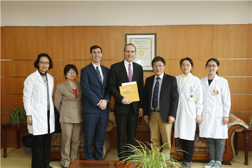 CG Smith Tours Shanghai Children’s Medical Center