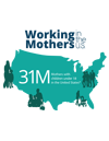 Logo representing the Working Mothers in the U.S. info graphic.