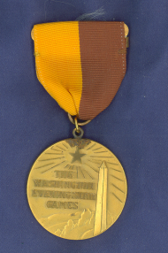 Washington Evening Star Games Baseball Medal