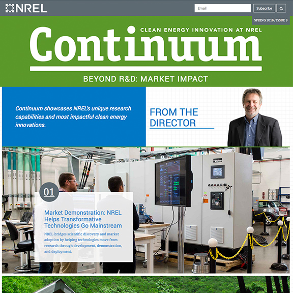 Continuum Magazine cover