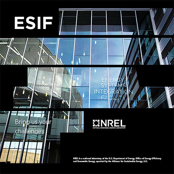 NREL’s Energy Systems Integration Facility brochure cover