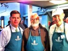 With Mayor Walsh & Cardinal O'Malley serving our most vulnerable on Christmas 
