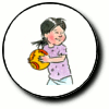 girl with ball