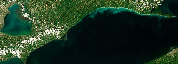 algal bloom, Lake Erie