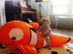 Found Nemo: in living room